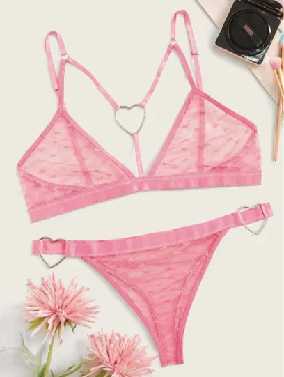 Lencería para dama, color rosado