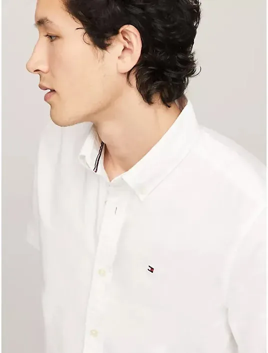 Camisa Tommy Hilfiger para caballero color blanco