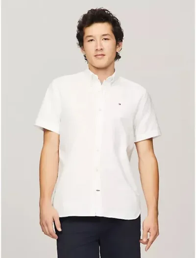 Camisa Tommy Hilfiger para caballero color blanco