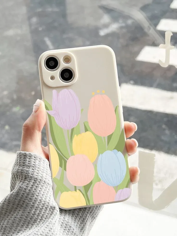 Funda con diseño floral