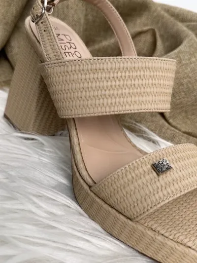 Tacón Promise FLAMENCO JUTE para dama