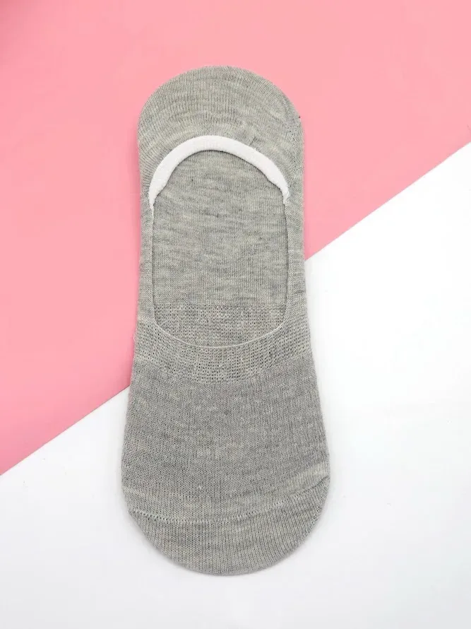 Calcetas para dama color gris