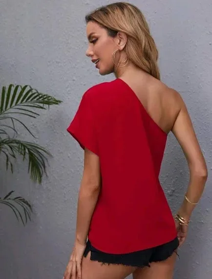 Blusa para dama color rojo