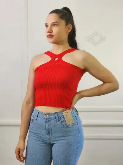 Blusa para dama color rojo