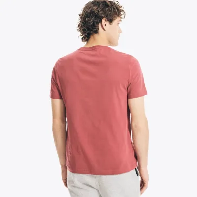 Camiseta Nautica para caballero color rojo