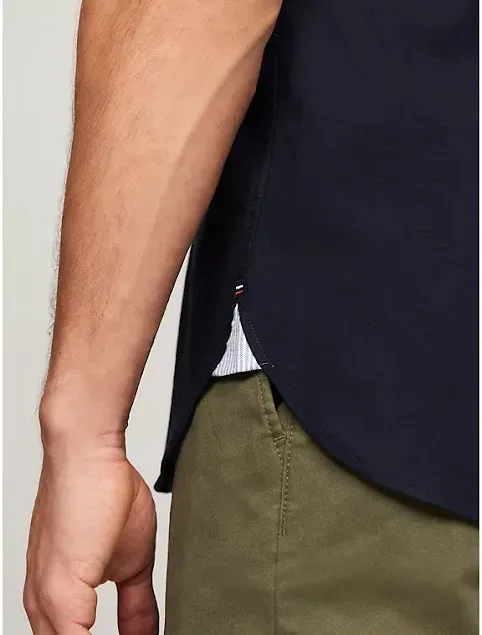 Camisa Tommy Hilfiger para caballero color azul