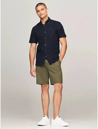 Camisa Tommy Hilfiger para caballero color azul