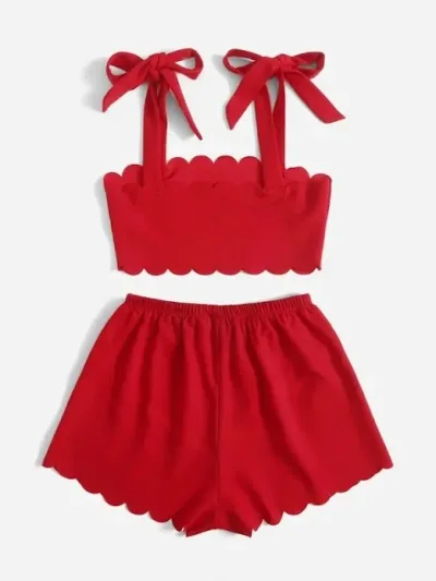 Conjunto para dama color rojo