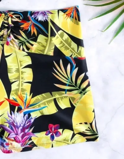 Vestido de baño para dama estampado floral