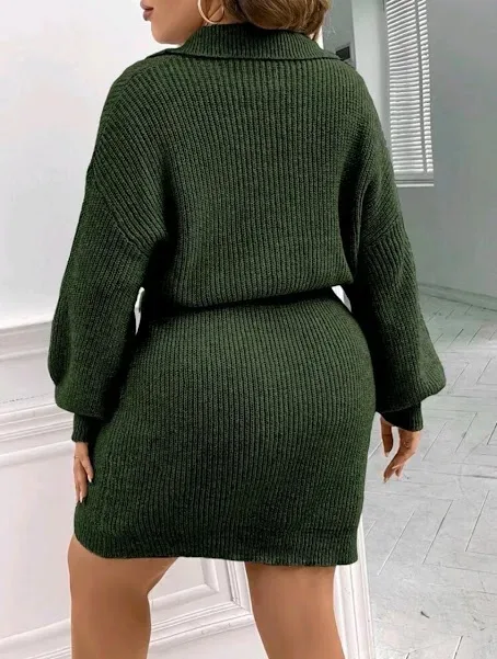 Vestido para dama color verde