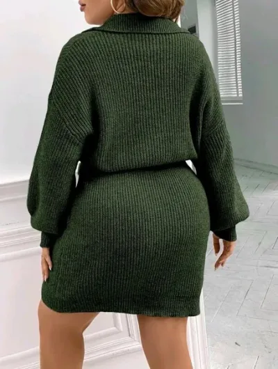 Vestido para dama color verde