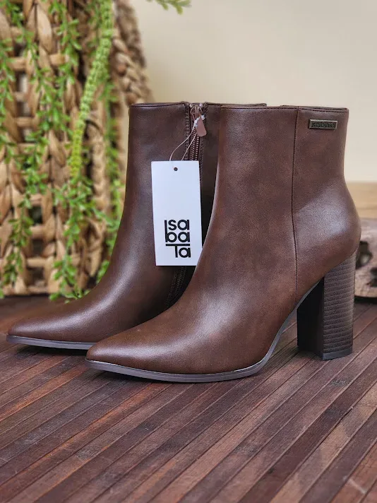 Botines Sabata para dama KYOTO-1024 BROWN
