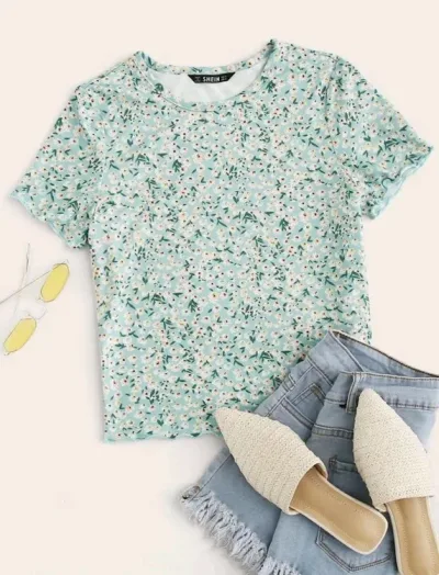 Blusa para dama diseño floral