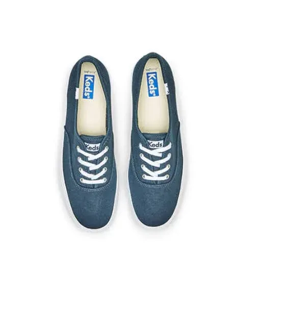 Tenis Keds para dama color azul PLATFORM CANVAS NAVY