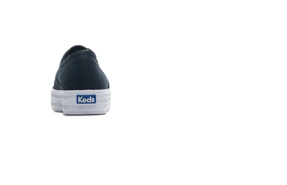 Tenis Keds para dama color azul PLATFORM CANVAS NAVY