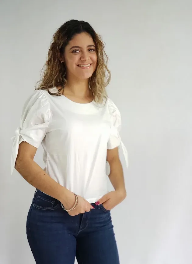 Blusa Milk y Honey para dama color blanco
