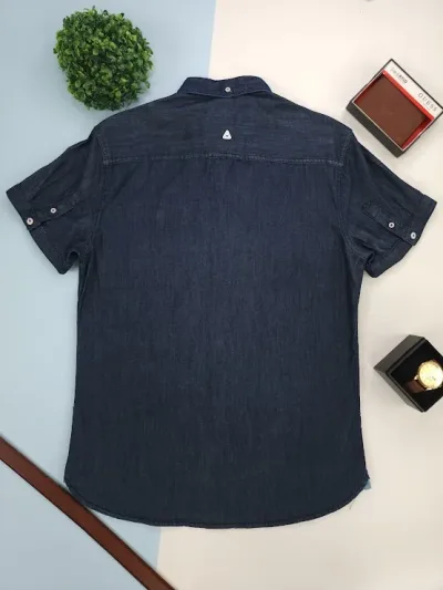 Camisa Hummer para caballero color azul oscuro