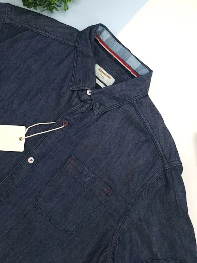 Camisa Hummer para caballero color azul oscuro