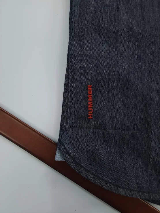 Camisa Hummer para caballero color azul oscuro