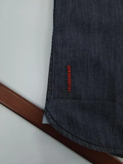 Camisa Hummer para caballero color azul oscuro
