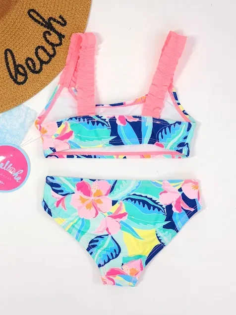 Vestido de baño Shell Ha para niña multicolor