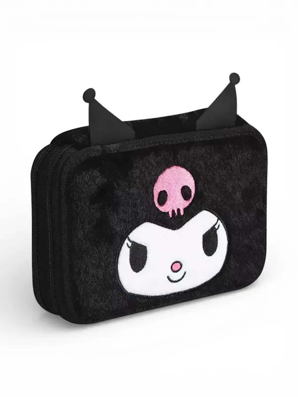 Cartuchera Mooving 1521255 Kuromi #COLOR NEGRO