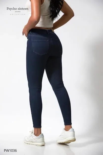 Jeans PSYCHO SIXTEEN para dama Skinny high rise PW1036