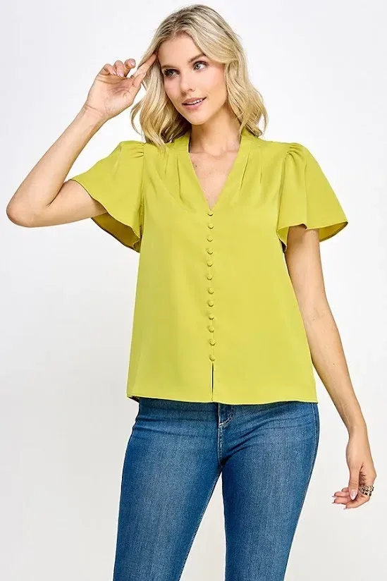 Blusa Milk & Honey para dama color verde