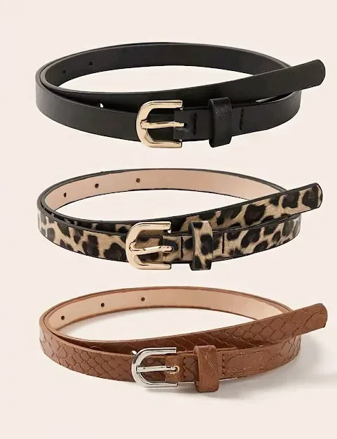 Trío de fajas para dama animal print