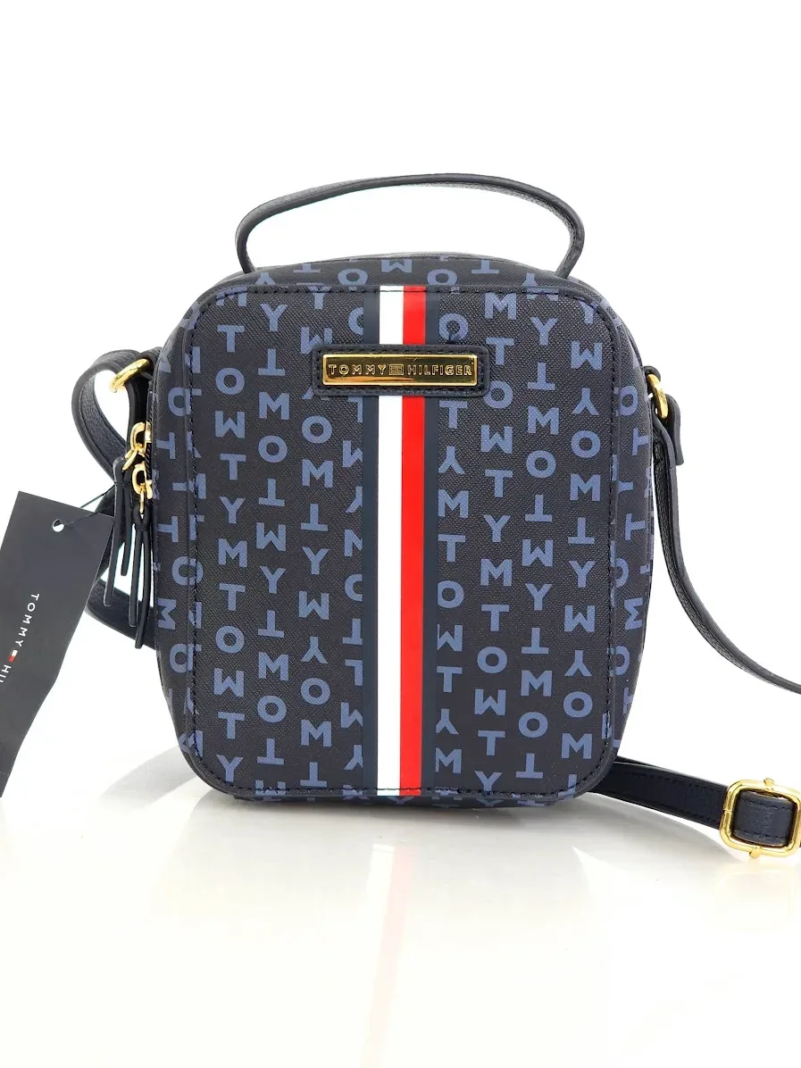 Bolso de hombro Tommy Hilfiger para dama color azul