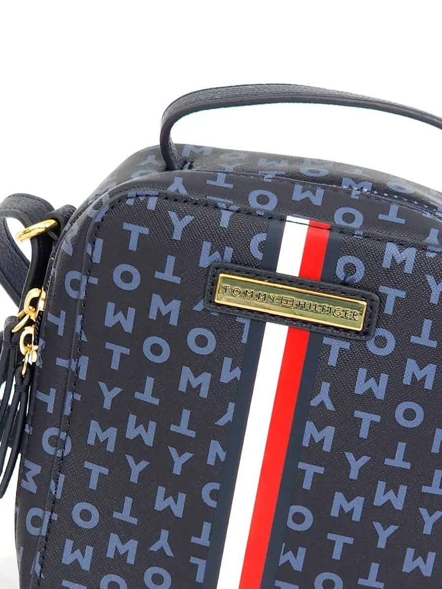 Bolso de hombro Tommy Hilfiger para dama color azul