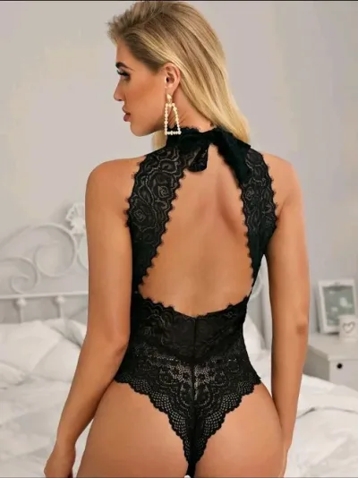 Lencería para dama color negro