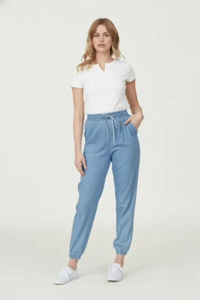 Pantalón Tean Rose para dama #IB83206 COLOR CELESTE
