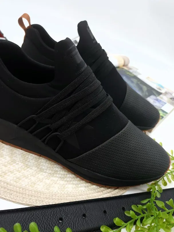 Tenis para caballero color negro
