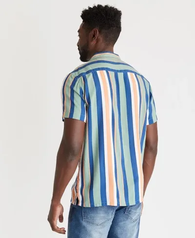Camisa para caballero diseño a rayas