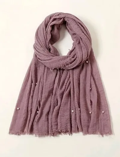 Bufanda para dama color morado claro
