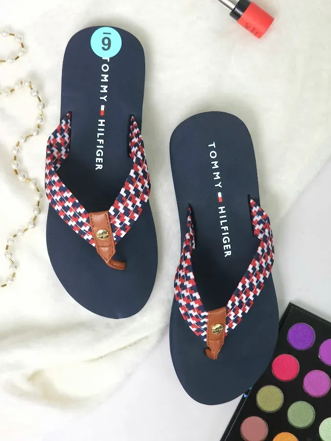 Sandalias Tommy Hilfiger para dama color azul