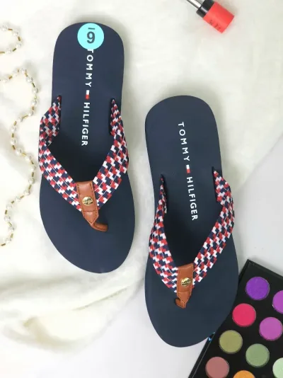 Sandalias Tommy Hilfiger para dama color azul
