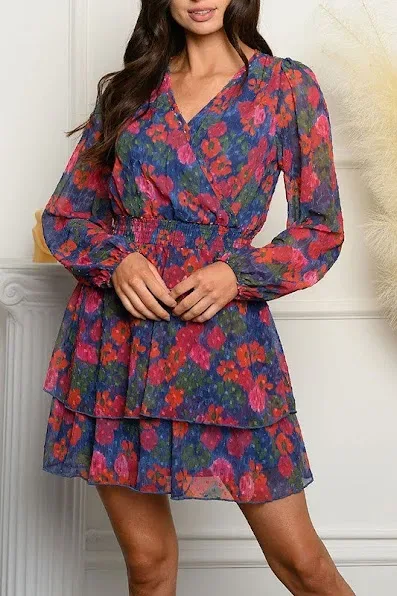 Vestido para dama diseño floral