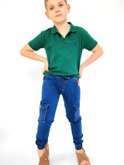 Jogger de Mezclilla para Niño