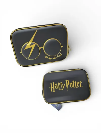 Cartuchera Mooving 1514222 Harry Potter #COLOR NEGRO
