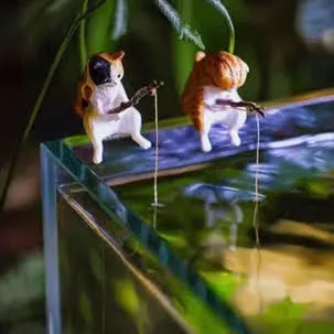 Decoración de gato con manchas