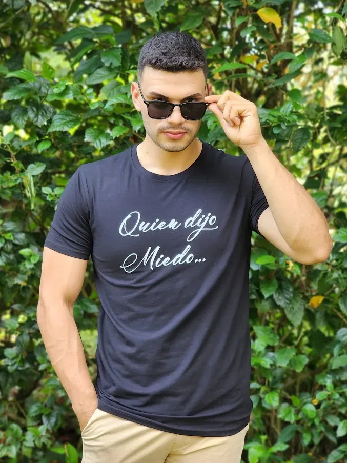 Camiseta Redox para caballero color negro