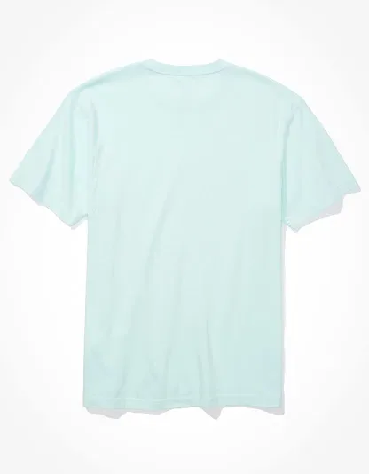 Camiseta American Eagle para caballero color verde menta