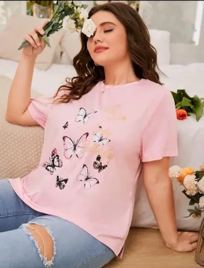 Camiseta para dama color rosa