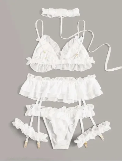 Lencería para dama color blanco