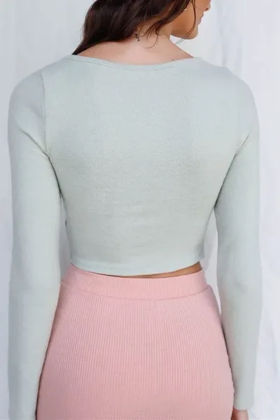 Blusa para dama color verde