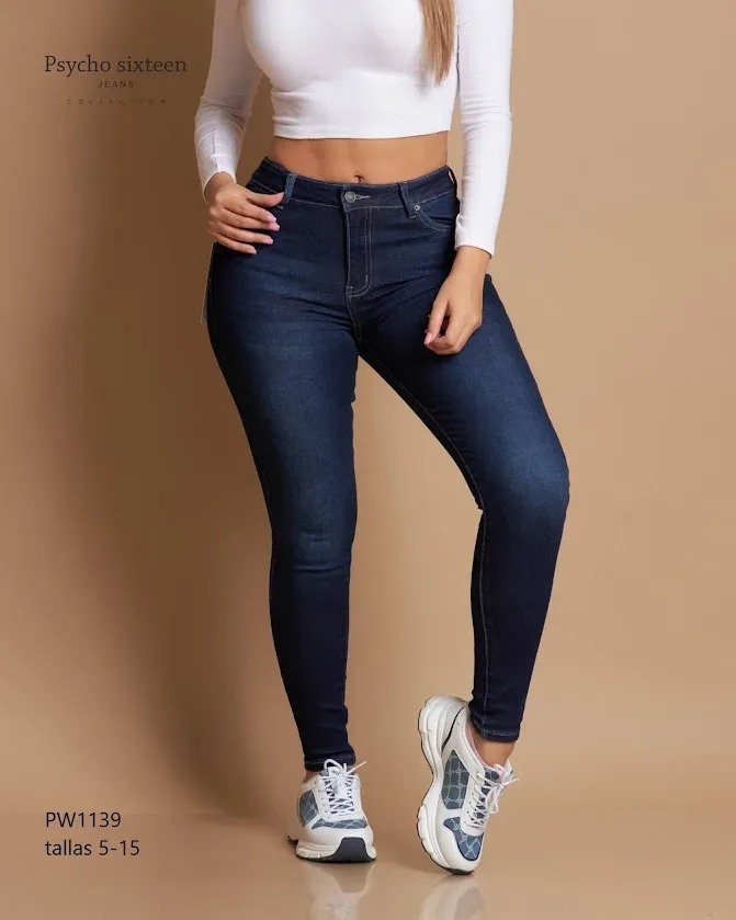 Jeans para dama Psycho Sixteen PW1139