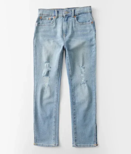 Jeans Levi´s High Rise Ankle para niña color azul