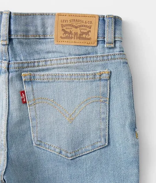 Jeans Levi´s High Rise Ankle para niña color azul
